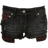 Crafted Zip Denim Hotpants - shorts