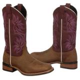 Laredo  Women's 5624   Vintae Tan/Purple Mm - Womens Boots 