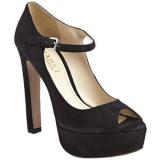 Prada Dark  - Women's Platform Pumps | Platformebi | პლატფორმები 