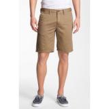 Burberry 'Aldgate' Flat Front Cotton & Linen Shorts - shorts | შორტები | shortebi 