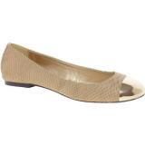 Oasis Snake Toecap Ballet Flats - Women's Ballet Flat Shoes | Baletkebi | ბალეტკები 