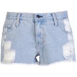 SATINE Distressed shorts - shorts | შორტები | shortebi 