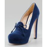 Prada Suede Lace-Up Pump - Women's Platform Pumps | Platformebi | პლატფორმები 