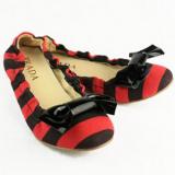 Prada Black Patent Leather - Women's Ballet Flat Shoes 