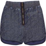 See by Chloé Quilted denim shorts - shorts | შორტები | shortebi 