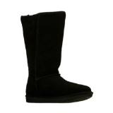 Womens Boots - Skechers  Women's Shelbys- Powder Puff   Black Suede - QALIS CHEQMEBI - ქალის ჩექმები