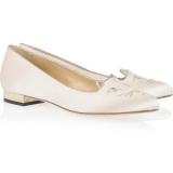 Charlotte Olympia Kitty embroidered - Women's Ballet Flat Shoes | Baletkebi | ბალეტკები 
