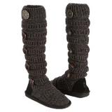 Muk Luks  Women's Miranda Stripe Boot   Ebony - Womens Boots 
