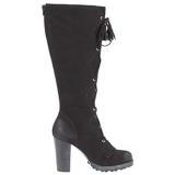 Womens Boots - Coconuts  Women's Burley   Black - QALIS CHEQMEBI - ქალის ჩექმები