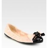 Prada Bi-Color  - Women's Ballet Flat Shoes | Baletkebi | ბალეტკები 