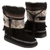 Muk Luks  Women's Ricki Short Boot   Ebony - Womens Boots 