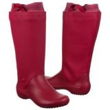 Womens Boots - Crocs  Women's Rainfloe Boot   Pomegranate - QALIS CHEQMEBI - ქალის ჩექმები