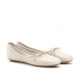Chloé Leather Ballerinas - Women's Ballet Flat Shoes | Baletkebi | ბალეტკები 