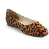 French Sole Ground Animal Print Flats - Women's Ballet Flat Shoes | Baletkebi | ბალეტკები 