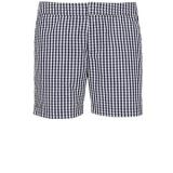 Orlebar Brown Blue And White Plaid Setter Bathing Shorts - shorts | შორტები | shortebi 