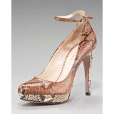 Prada Bi-Color  Pumps - Women's Platform Pumps | Platformebi | პლატფორმები 
