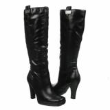 Womens Boots - Nickels  Women's Jacqueline   Black - QALIS CHEQMEBI - ქალის ჩექმები