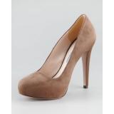 Prada Suede  - Women's Platform Pumps | Platformebi | პლატფორმები 