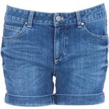 APRIL MAY Short denim broderies Bleu - shorts