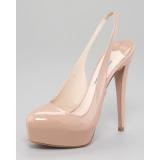 Prada Patent Leather Platform  - Women's Platform Pumps | Platformebi | პლატფორმები 