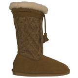 Womens Boots - Lugz  Women's Zen Knit   Brown - QALIS CHEQMEBI - ქალის ჩექმები