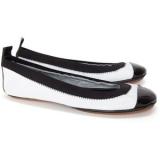 Yosi Samra B&W Ballet Flat - Women's Ballet Flat Shoes | Baletkebi | ბალეტკები 