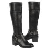 Womens Boots - LifeStride  Women's Wrangler Wide Calf   Black - QALIS CHEQMEBI - ქალის ჩექმები