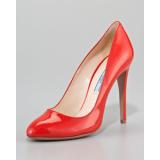 Prada Patent Pump - Women's Platform Pumps