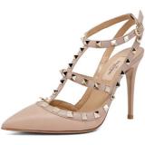 Valentino Rockstud Sling Back T.100 in Poudre - Women's Platform Pumps