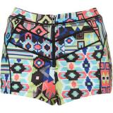 Bright Geo Knicker Shorts - shorts