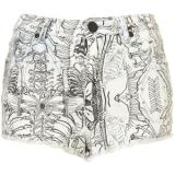 MOTO Bone Print Hotpants - shorts | შორტები | shortebi 