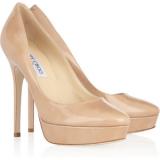 Jimmy Choo Cosmic patent-leather pumps - Women's Platform Pumps | Platformebi | პლატფორმები 
