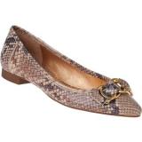 Skimmer Flat Neutral Snake - Women's Ballet Flat Shoes | Baletkebi | ბალეტკები 