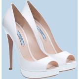 Prada Open - Toe - Women's Platform Pumps | Platformebi | პლატფორმები 