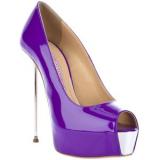 GIANMARCO LORENZI peep toe shoe - Women's Platform Pumps | Platformebi | პლატფორმები 