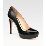 Prada Patent Leather  - Women's Platform Pumps | Platformebi | პლატფორმები 