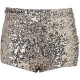 Silver Sequin Knickers - shorts
