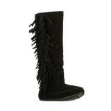 Womens Boots - Skechers  Women's Love Letters-Sky Spiri   Black Suede - QALIS CHEQMEBI - ქალის ჩექმები