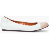 LANVIN Snakeskin Cap Ballerina Flats - Women's Ballet Flat Shoes 