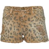 Current/Elliott Boyfriend Leopard Print Shorts - shorts | შორტები | shortebi 