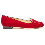 Charlotte Olympia Kitty Flat - Women's Ballet Flat Shoes | Baletkebi | ბალეტკები 