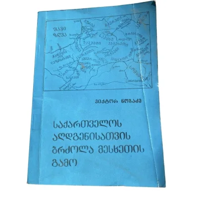 ვიქტორ ნოზაძე, „საქართველოს აღდგენისათვის ბრძოლა მესხეთის გამო“, თბილისი, 1989